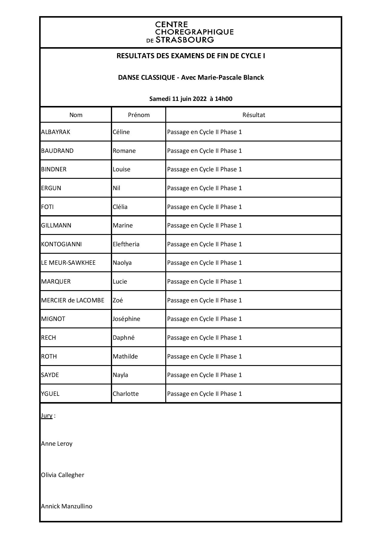 Résultats examens - Classique - Fin de Cycle I - Marie-Pascale-page-001